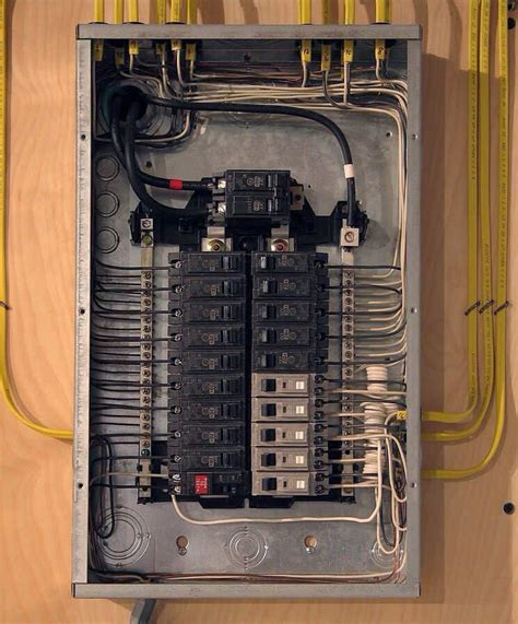 sub panel electrical box|residential electrical sub panel.